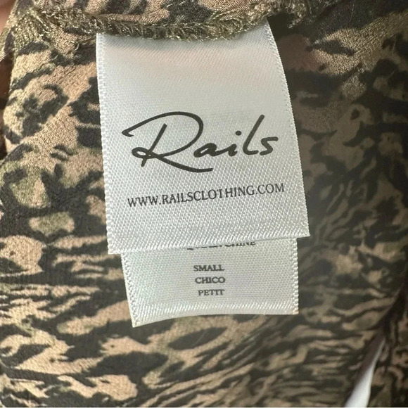 Rails Jasmine Dress in Olive Static Size Small - Picture 11 of 14